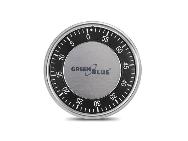 Greenblue 51348, Mekanisk tidsur, Sølv, 60 min, Magnetisk, 9,5 cm, Boks