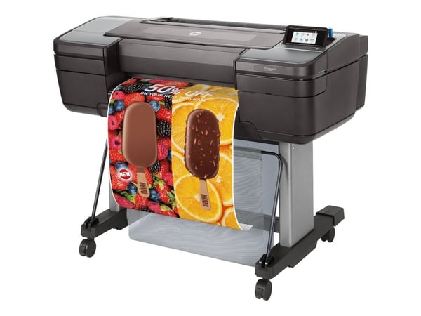 HP DesignJet Z6dr PostScript - 44" storformatsskriver - farge - ink-jet - Rull (111,8 cm) - 2400 x 1200 dpi - inntil 1.1 min/side (mono) / inntil 1...