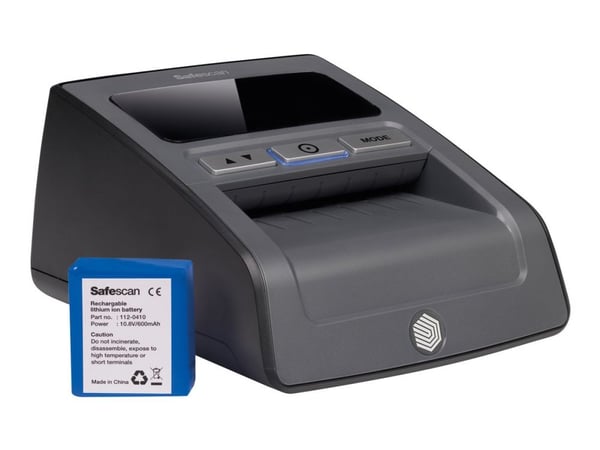 Safescan LB-105 - Batteri - Li - 600 mAh - blå - for Safescan 135i, 155i, 155-S, 165i, 165-S