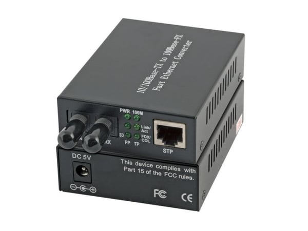 EFB Elektronik EL022V2, 100 Mbit/s, Nopea Ethernet, 10,100 Mbit/s, 100BASE-FX, 2000 m, 1310 nm