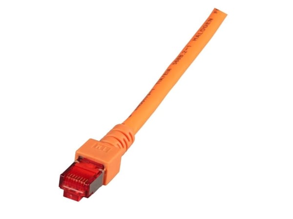 EFB Elektronik K5516.0,25, 0,25 m, Cat6, S/FTP (S-STP), RJ-45, RJ-45, Oransje