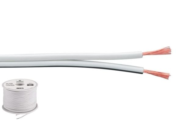 Monacor SPC-70/WS, 100 m, Valkoinen