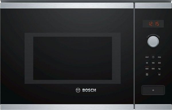 Bosch Serie | 4 BFL553MS0 - Mikrovågsugn - inbyggd - 25 liter - 900 W - rostfritt stål