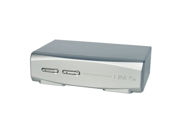 Lindy 39304, 4K Ultra HD, Silver