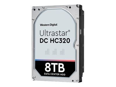 WD Ultrastar DC HC320 HUS728T8TL5204 - Harddisk - 8 TB - intern - 3,5" - SAS 12Gb/s - 7200 rpm - buffer: 256 MB