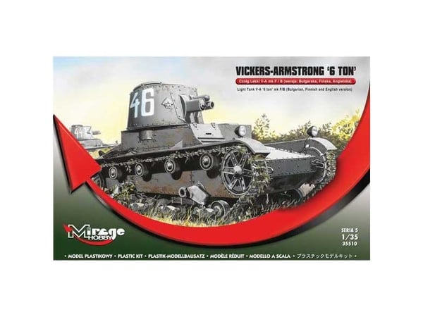 MIRAGE lett tank Vickers Armstrong 6T