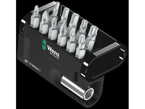 Wera Bit-Check 12 Metal 1 - Ruuvimeisselisarja - 12 kappaletta