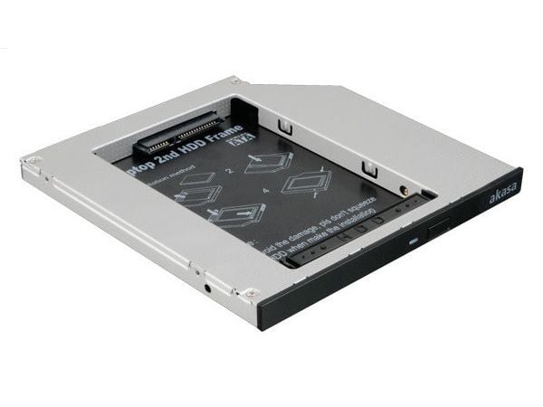 Akasa N.stor AK-OA2SSA-03 - Kehys - 5.25" Slim Line - 2.5" X 1/8H:een