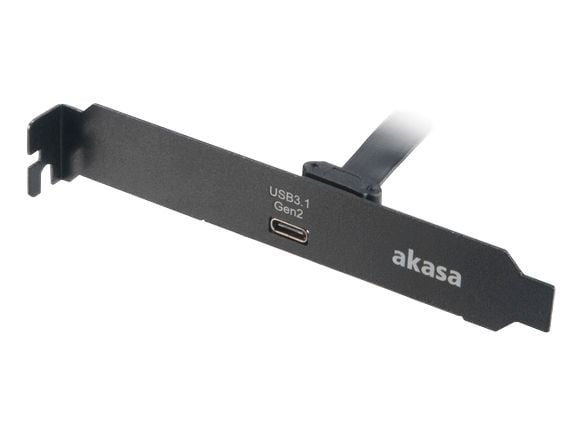 USB 3.1 Gen2 internal to external PCI bracket cable adpater