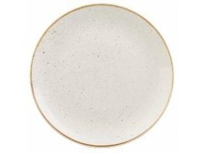 Tallerken Coupe Stonecast Ø28.8 cm Porcelæn Vanilje,12 stk/krt