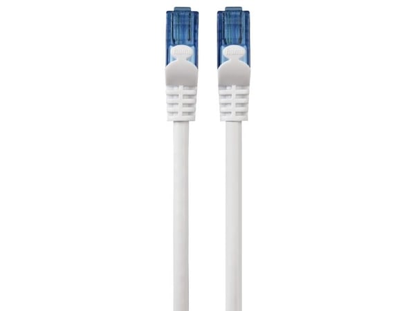 Hama 00053798, 20 m, Cat6, U/UTP (UTP), RJ-45, RJ-45, Hvit