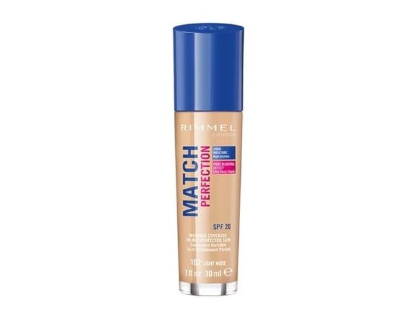 Rimmel London Match Perfection 24HR SPF20 Foundation 081 Fair Ivory 30 ml