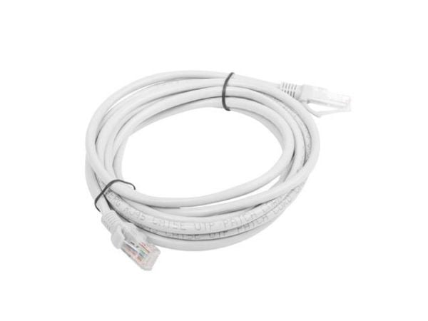 Lanberg - Koblingskabel - RJ-45 (hann) til RJ-45 (hann) - UTP - CAT 6 - formstøpt, uten hindringer, flertrådet - grå, RAL 7035