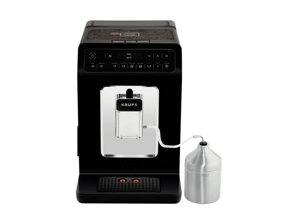 Krups Evidence EA8918, Espressomaskin, 2,3 l, Kaffebönor, Inbyggd kvarn, 1450 W, Svart