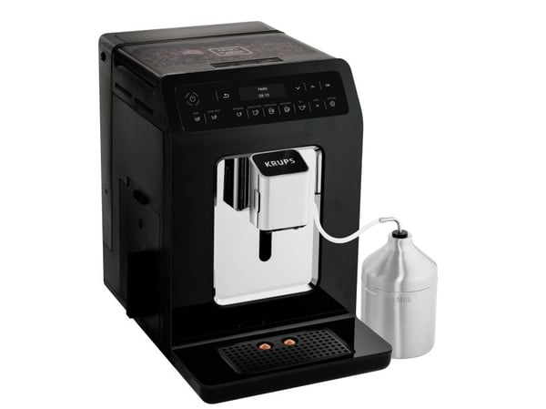 Krups Evidence EA8918, Espressomaskin, 2,3 l, Kaffebönor, Inbyggd kvarn, 1450 W, Svart