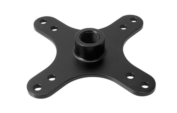 Gamber-Johnson MAX3 Device Plate - Monteringskomponent (monteringsplate) - eloksert aluminium - svart pulverjakke