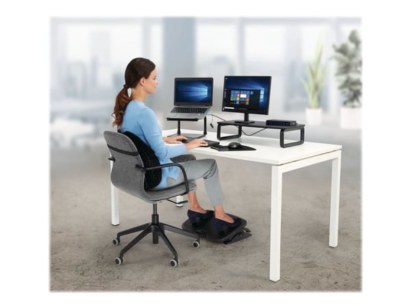 Kensington SmartFit -korotin kannettavalle tietokoneelle, 72 kpl, Kensington Security Slot; Cable Management; SmartFit™; Zero Footprint Mounting