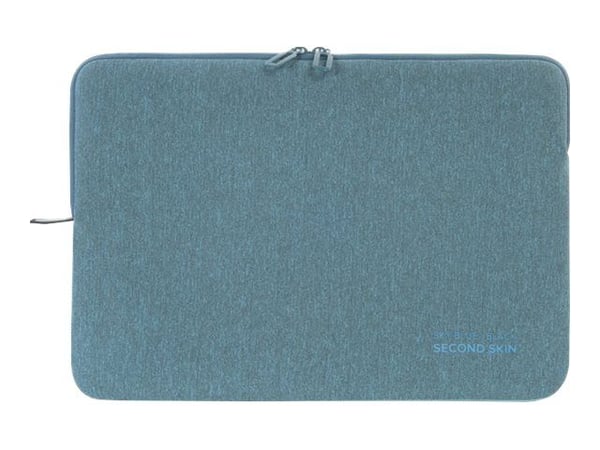 Tucano Second Skin Melange - Notebookhylster - 15" - 15.6" - himmelblå