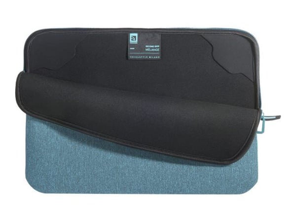 Tucano Second Skin Melange - Notebookhylster - 13" - 14" - himmelblå