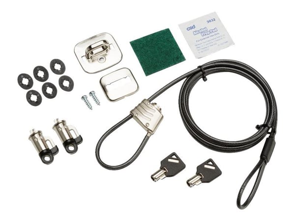 HP Business PC Security Lock v3 Kit - System, sikkerhetssett - for HP 280 G3, 280 G4, 285 G3, 290 G1, 290 G2, 290 G3; Desktop Pro A 300 G3, Pro A G...