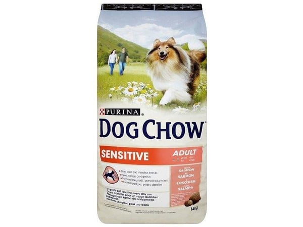 Purina DOG CHOW Sensitive Adult, Adult (animal), Lohi, 14 kg