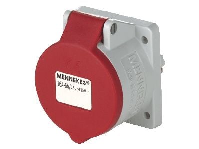MENNEKES 3385, Suora, 400 V, Punainen, Valkoinen, IP44, 1 kpl