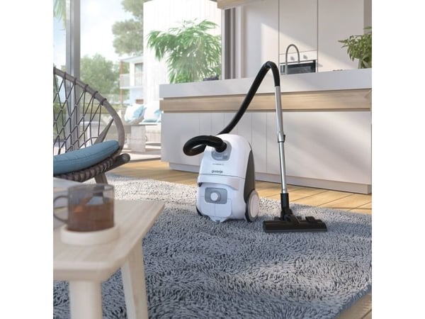 Gorenje G ForceLite VCEA21GLW - Støvsuger - kanister - pose - hvit