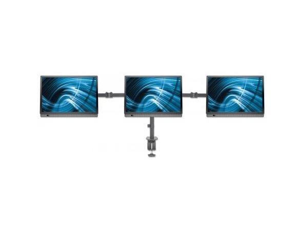 Manhattan 461658, Klemmer, 21 kg, 33 cm (13"), 68,6 cm (27"), 100 x 100 mm, Svart