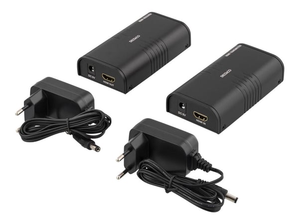 DELTACO HDMI-221 - Video/lyd-forlenger - opp til 120 m
