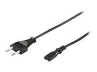 MicroConnect Power Cord Notebook - Strömkabel - power IEC 60320 C7 - 1.2 m - svart - för HP Deskjet F4210, F4280
