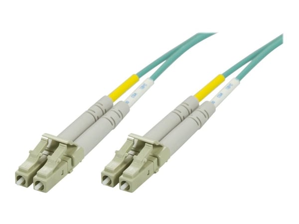 DELTACO - Nettverkskabel - LC multimodus (hann) til LC multimodus (hann) - 20 m - 20 m - fiberoptisk - 50 / 125 mikroner - OM3