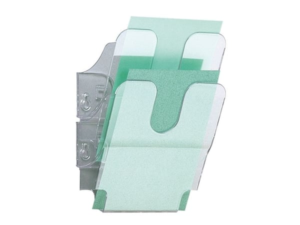 Durable FLEXIPLUS, 2 hyllyä, Läpinäkyvä, A5, 180 mm, 105 mm, 250 mm