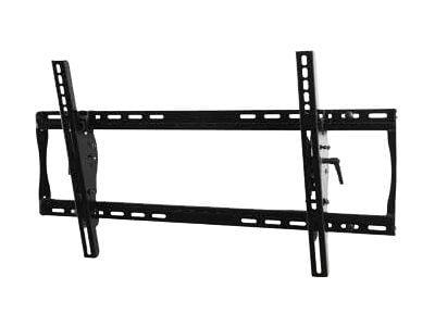 Peerless PARAMOUNT Universal Tilt Wall Mount PT650 - Monteringssett (veggplate, tippebrakett) - for flatpanel - kaldvalset stål - glanssvart - skje...