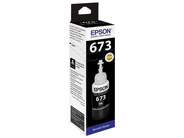Epson T6731 - 70 ml - svart - original - blekkrefill - for Epson L1800, L800, L805, L810, L850; EcoTank L1800