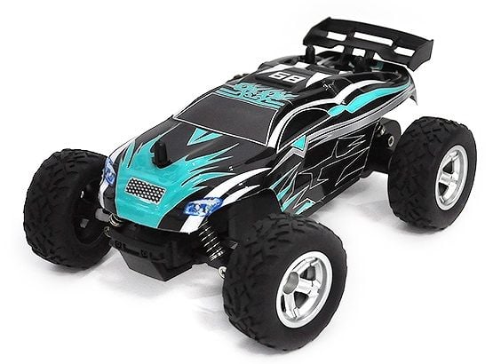 Land Monster 1:24 Fjernstyret Truggy 2.4G Rød