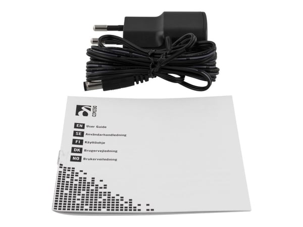 DELTACO PRIME HDMI-245 - Video/lyd-splitter - 2 x HDMI - stasjonær
