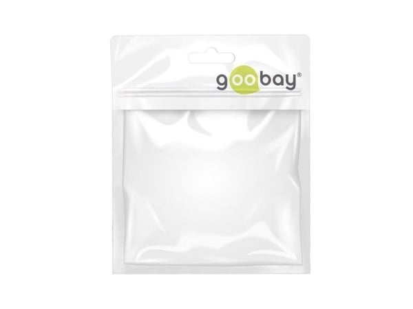 Goobay 62105, Koblet med ledninger (ikke trådløs), USB 3.2 Gen 1 (3.1 Gen 1) Type-C, Hvit, CE, WEEE, 3840 x 2160 piksler, 0,15 m