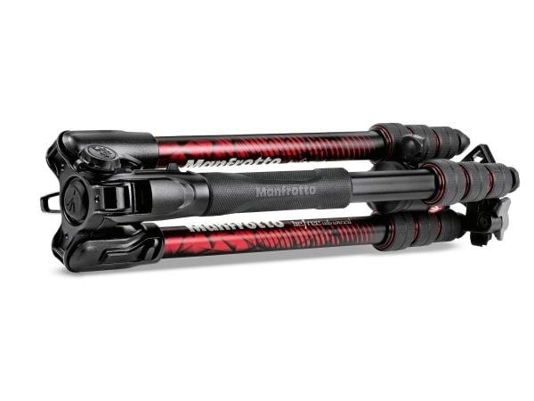 Manfrotto Befree Advanced MKBFRTA4RD-BH - Tripod - med Manfrotto 494 Center Ball head