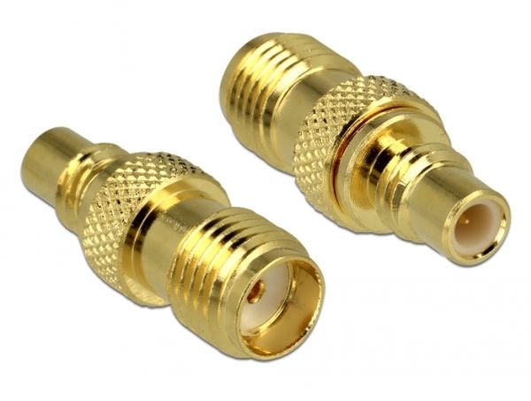 Delock - RF adapter - SMC hun til SMA hun