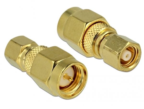 Delock - RF-adapter - SMC hann til SMA hann