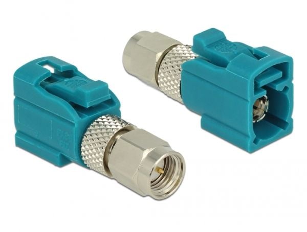 Delock - Antenneadapter - SMA hann til FAKRA Z-kobling hunn - skjermet