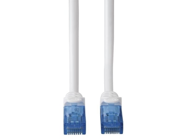 Hama 00053797, 15 m, Cat6, U/UTP (UTP), RJ-45, RJ-45, Hvit