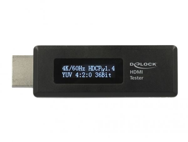 DeLOCK 63327, HDMI-A 19 pin, USB Type Micro-B, Svart
