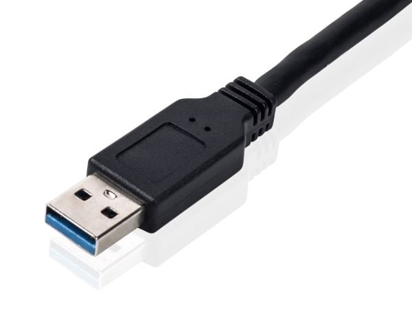 Equip 133471, Sort, 5 Gbit/s, CE, 50 mm, 9,5 mm, 550 mm