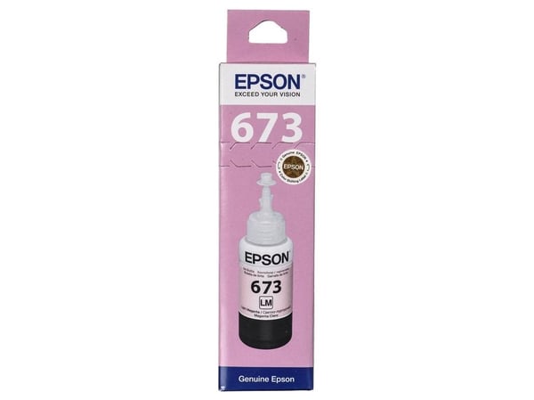 Epson T6736 - 70 ml - lys magenta - original - blekkrefill - for Epson L1800, L800, L805, L810, L850; EcoTank L1800