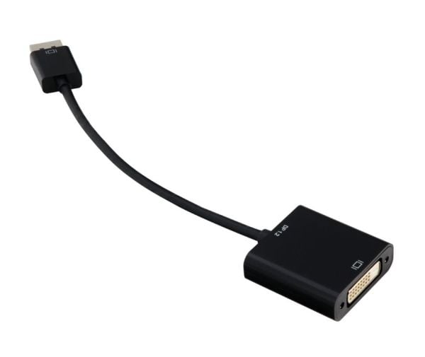 Sharkoon - Displayadapter - DisplayPort (hann) til DVI-D (hunn) - 15 cm - svart