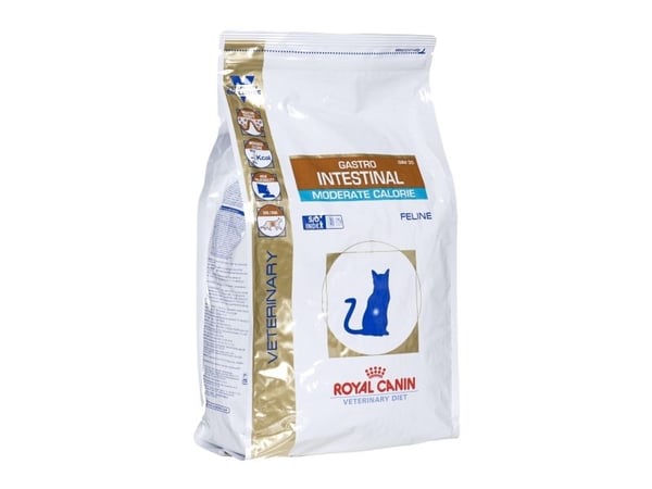 Royal Canin Gastro Intestinal Moderate Calorie, Voksen, Alle hunderaser, Fjærfe, Ris, 4 kg, Antioksidanter medfølger
