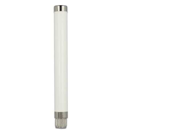 Delock - Antenne - 20.6 cm - stang - 1.89 dBi - rundtstrålende - utendørs, innendørs - hvit