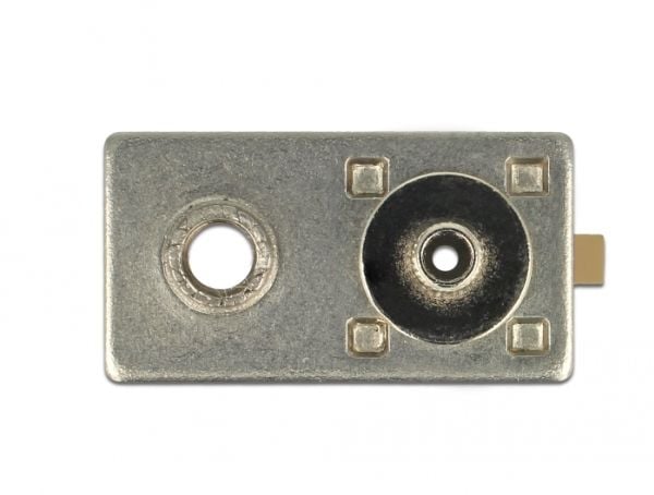 DeLOCK 89749, FAKRA I, Uros, Kulta, Beige, Ruostumaton teräs, Messinki, Nikkeli, Muovi, Terästä, Kiina