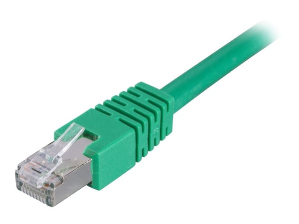DELTACO - Koblingskabel - RJ-45 (hann) til RJ-45 (hann) - 5 m - FTP - CAT 6 - grønn